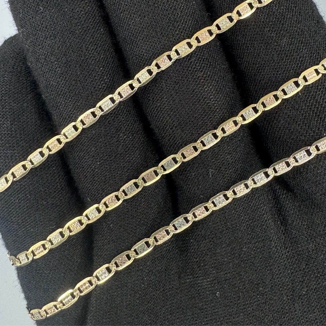 10K Valentino Chain – 2.2mm – Zara Jewelers