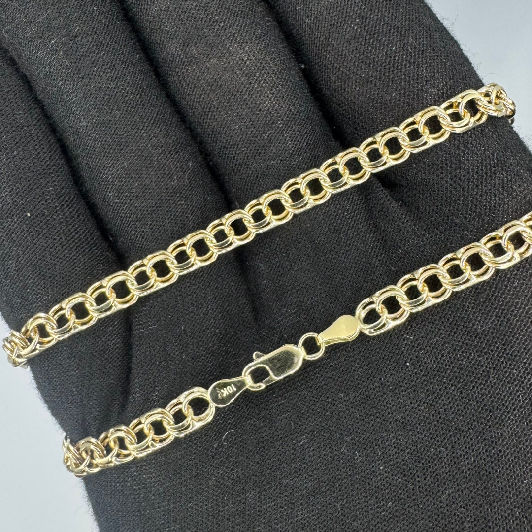 10K Solid Chino Chain – 5mm