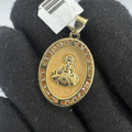 14K Jesus Pendant