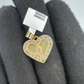 14K San Judas Heart Pendant