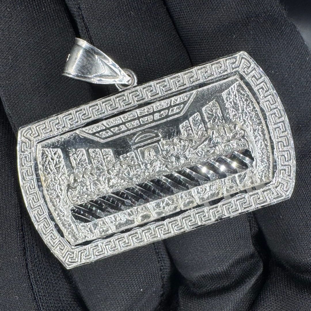 925 Silver Last Supper Pendant