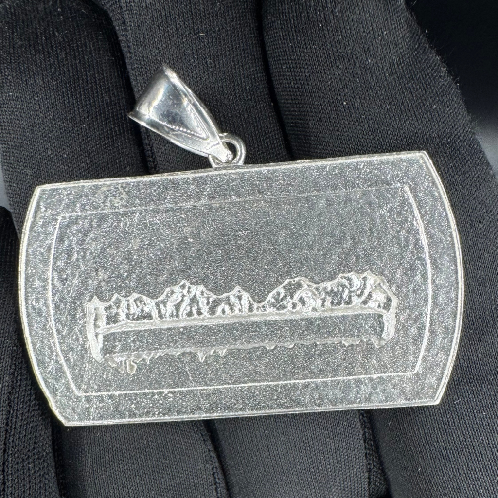925 Silver Last Supper Pendant