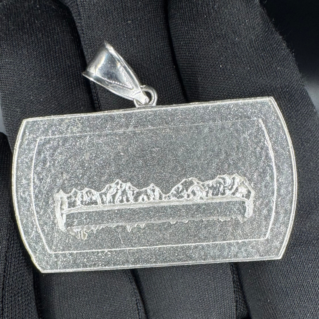925 Silver Last Supper Pendant